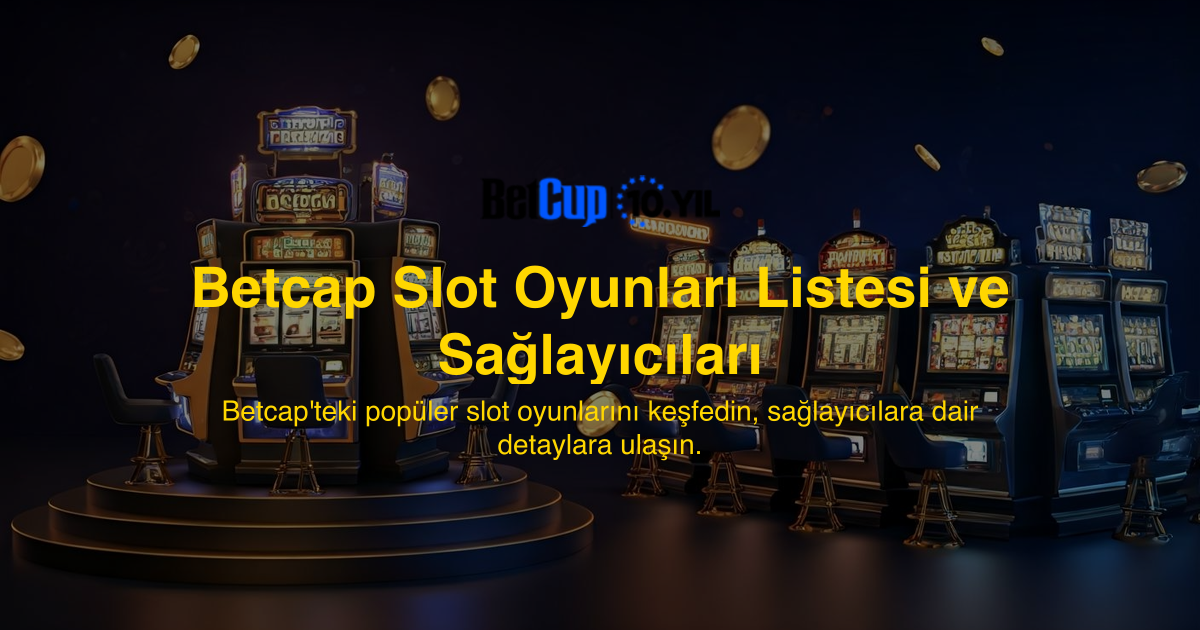 Betcap Slot Oyunları Listesi ve Sağlayıcıları