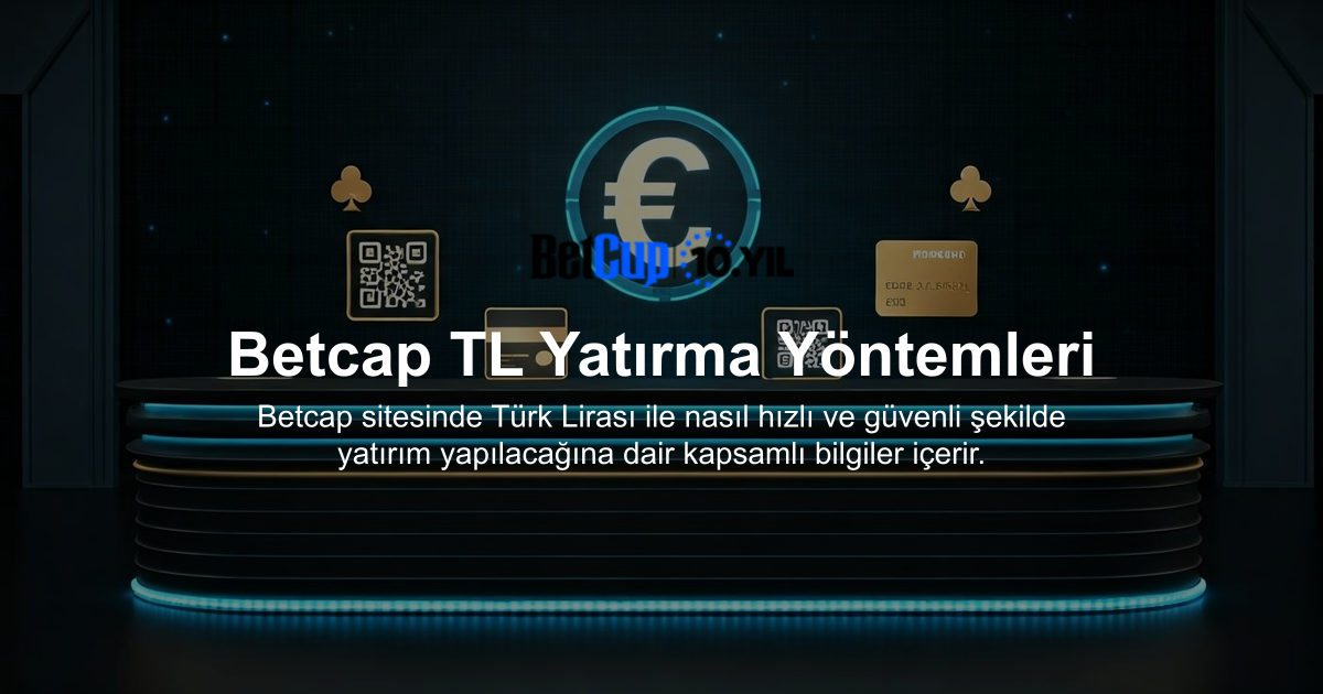 Betcap TL Yatırma Yöntemleri